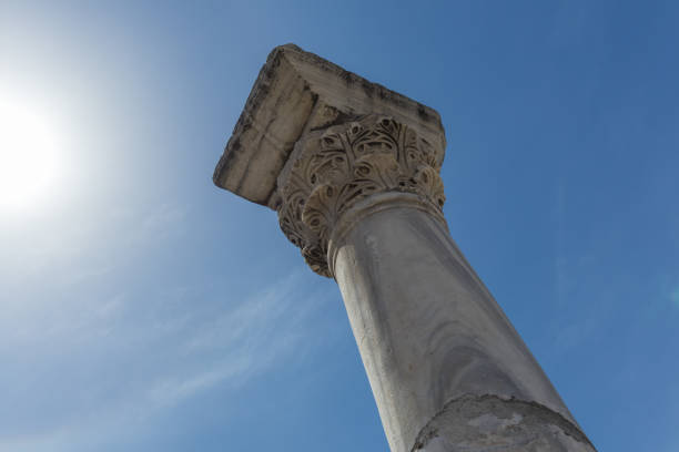 Tourism and travel concept. Ancient culture. Archeology.