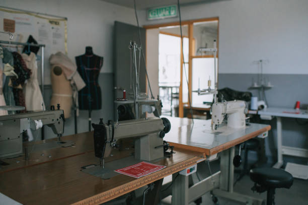 istock fashion design college classroom workshop with sewing machine 1269796864