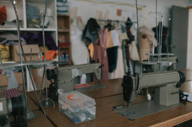 istock fashion design college classroom workshop with sewing machine 1269796940