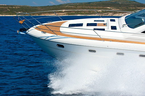 Luxury motorboat