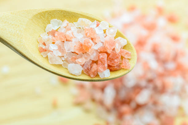 istock Top view of pink Himalayan salt 1269809770
