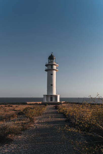 istock Front view of lighthouse in Formentera 1269815963