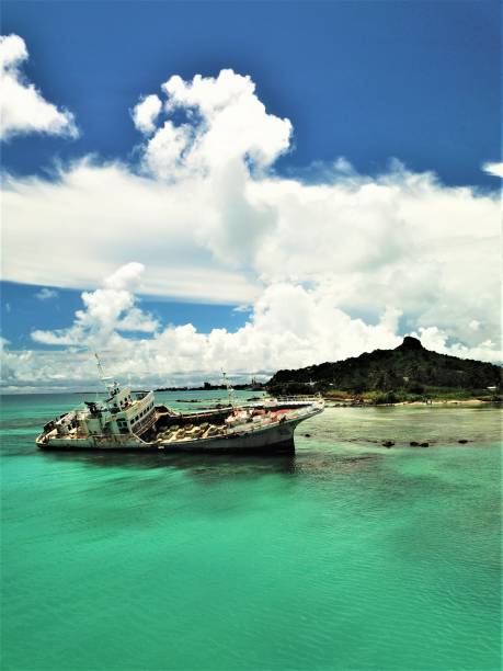 istock Main island Weno of Truk lagoon, Chuuk 1269823716