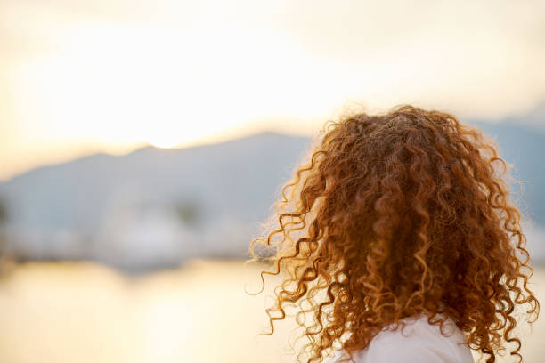 istock Red head Woman looking ahead 1269826303