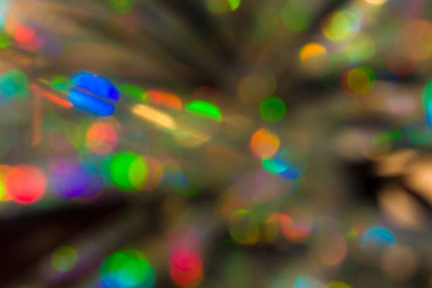 カラフルなホログラフィックの背景。現代の箔、未来的なぼやけたテンプレート。ネオンパステル、ホログラム、虹色。抽象グラデーション。カバーのための明るく光沢のあるヒップスター� - colors spectrum color image lighting equipment ストックフォトと画像