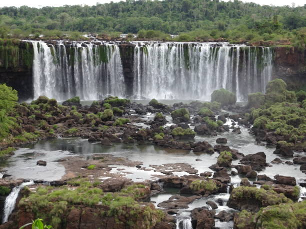 istock Iguazu Falls on the Brazilian side. 1269827001