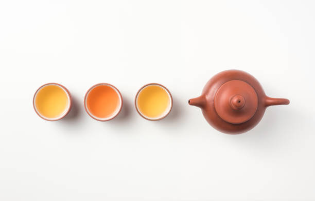 istock fresh taiwan oolong tea and teapot 1269828009