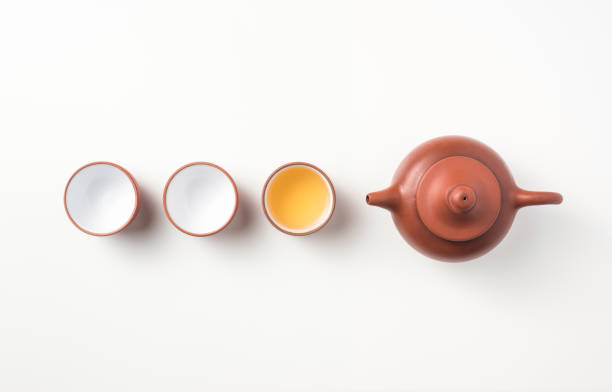 istock fresh taiwan oolong tea and teapot 1269828038