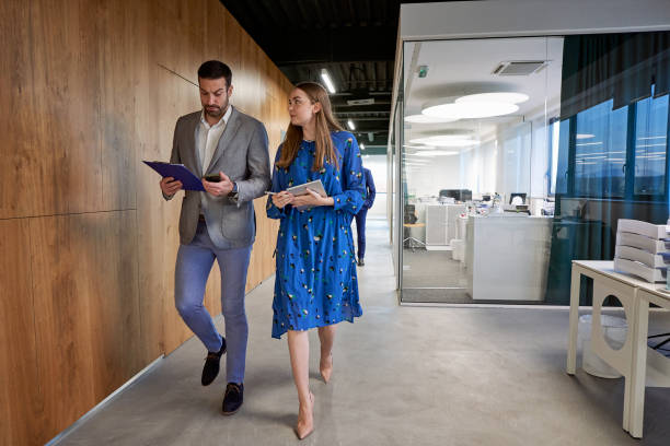 istock Executive creative directors hurrying on a important board meeting 1269828336