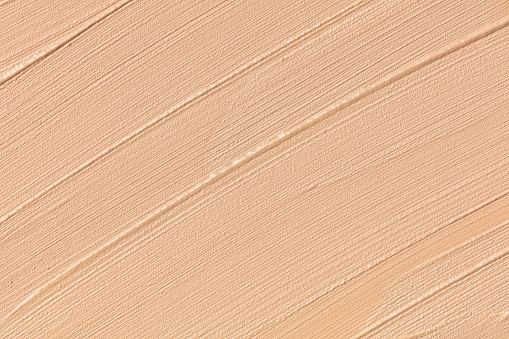 Texture of liquid foundation