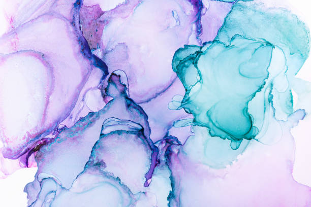 istock Colorful abstract bacground of alcohol ink 1269832681