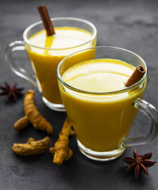 istock Golden turmeric milk 1269840001