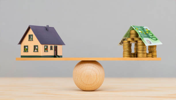 istock Financing of housing construction by the Bank 1269841190