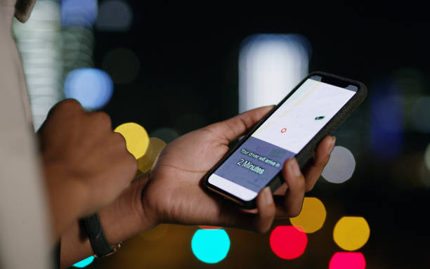 istock Get connected to the closest cab to you 1269843354