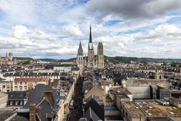 istock Notre Dame cathedral in Rouen 1269862671