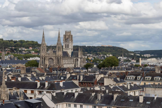 istock Saint-Ouen Abbey in Rouen 1269862675