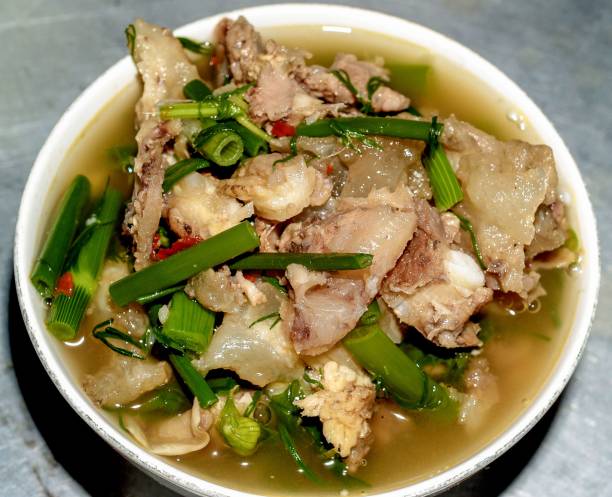 istock Spicy pork  soup thai food 1269866510