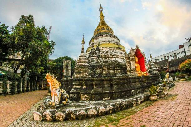 istock Wat in, chiangmai  Thailand 1269866560