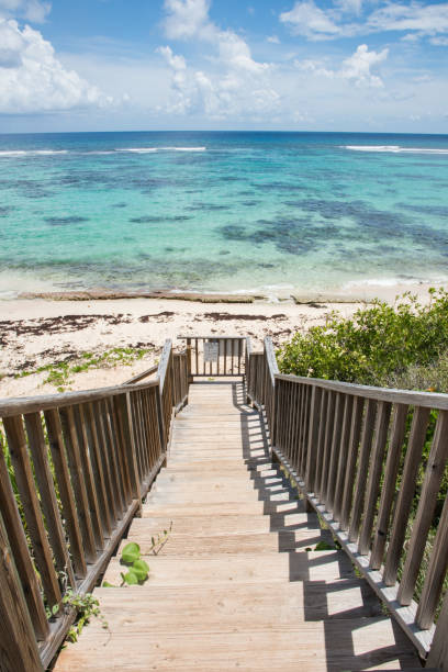 istock Caribbean Sea View from the Stairs 1269868158