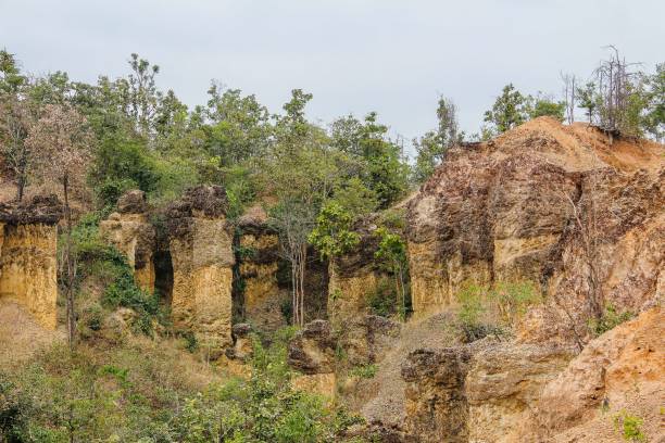 istock Cliff stone of Pha Chor at the Doi Lo district Chiang Mai, in Th 1269870438