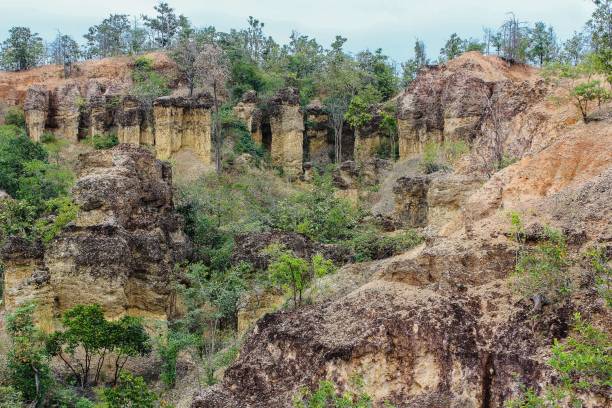 istock Cliff stone of Pha Chor at the Doi Lo district Chiang Mai, in Th 1269870475