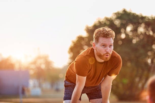 istock Modern young man working out in an urban park. 1269878375