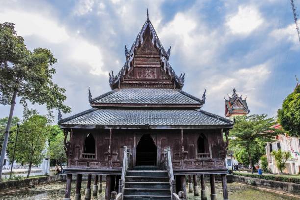 istock Wat Thung Si Mueang at Ubonratchathani Thailand 1269881987