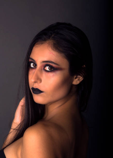 istock Halloween make up shot in the studio 1269890440