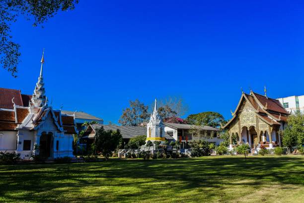Wat Chamthewi , Lamphun, Thailand