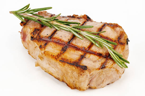 istock Juicy grilled beef steak with herb 1269899866