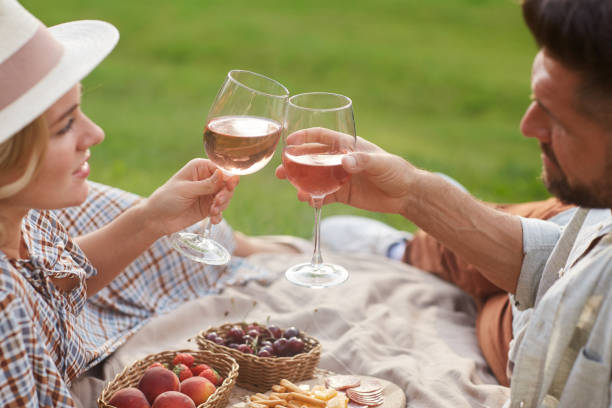 istock Couple Enjoying Romantic Picnic 1269900846