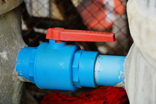 istock PVC ball valve regulates 1269906961