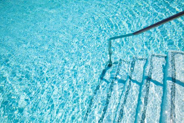 istock Turquoise waters of a swimming pool 1269915046