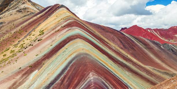 istock Rainbow mountains Andes near Cusco in Peru 1269915741