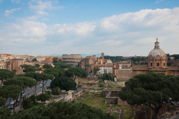 istock City and Roman Forum view from the Capitolis Hill 1269917740