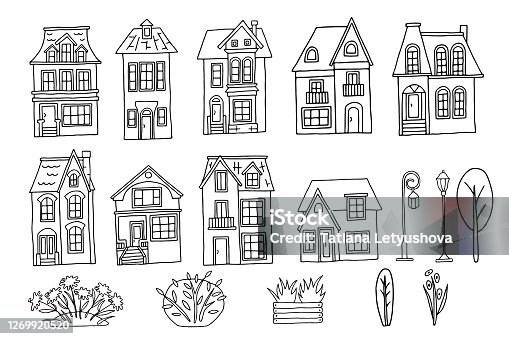 Coloring House Stock Illustrations – 12,946 Coloring House Stock