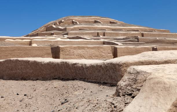 istock Nasca or Nazca pyramid at Chahuachi in Peru 1269922402