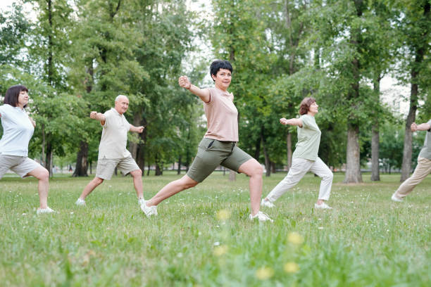 istock Aerobics outdoors 1269922426
