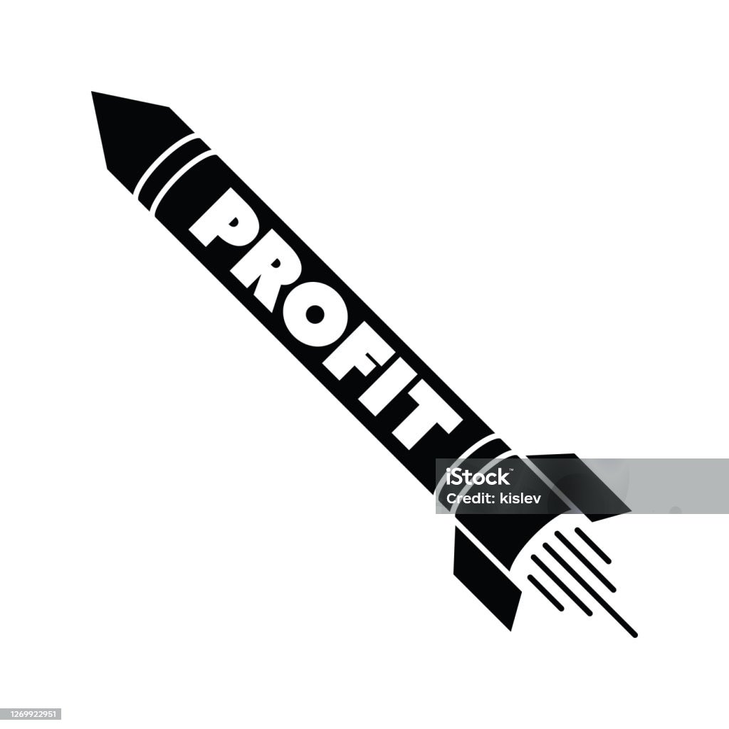 Skyrocket Example Accelerating Skyrocket Stock Illustration - Download Image Now ...