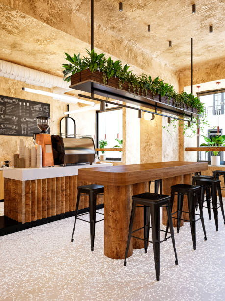 istock 3D render of cafetaria and restaurant 1269935438