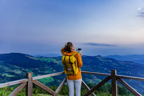 istock Hiking and enjoying in beautiful view 1269945948