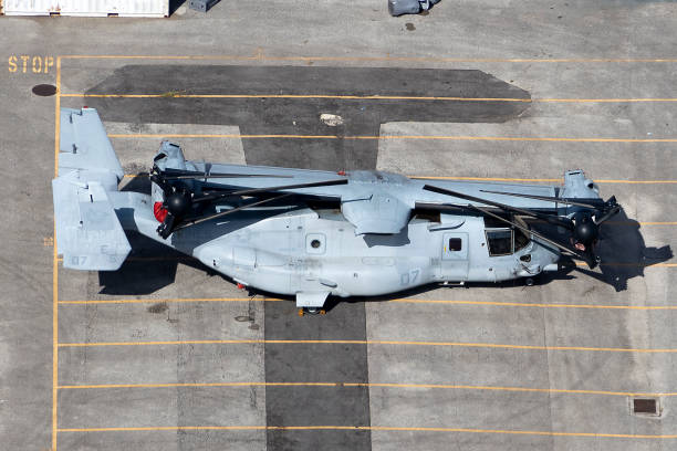 bell boeing v-22 osprey - helicopter boeing marines military - fotografias e filmes do acervo