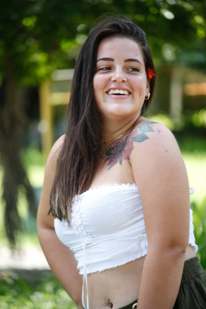 istock Beautiful happy woman smil 1269963517