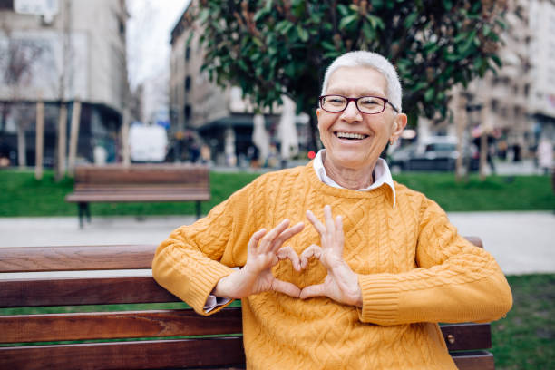 istock Older woman wearing glasses 1269965481