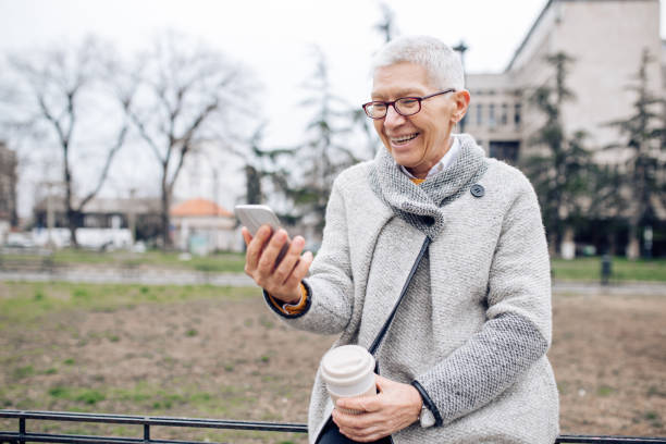 istock Charismatic woman enjoying outside 1269965497