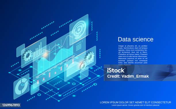 Data Science Vector Concept Stock Illustration - Download Image Now ...