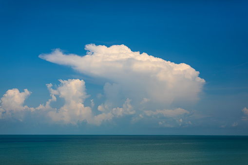 Cloudscape over the beach Florida