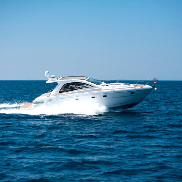 istock Luxury motor yacht 1269996147