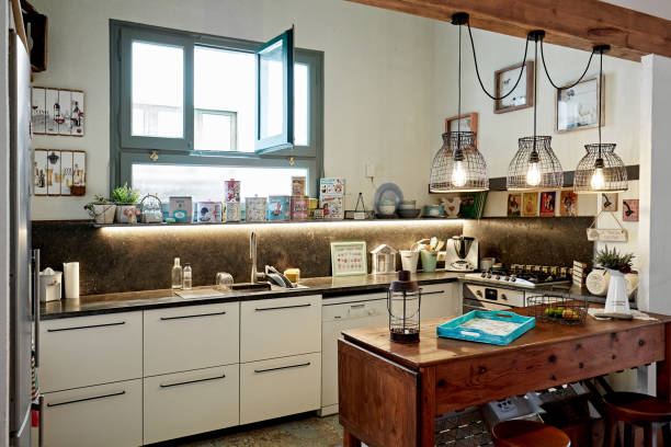 istock Eclectic Style Domestic Kitchen in Spanish Home 1269997041