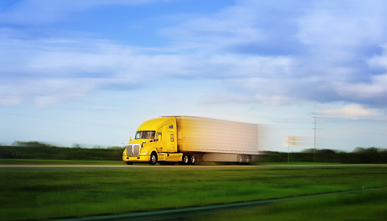 Long Haul Semi Truck Florida